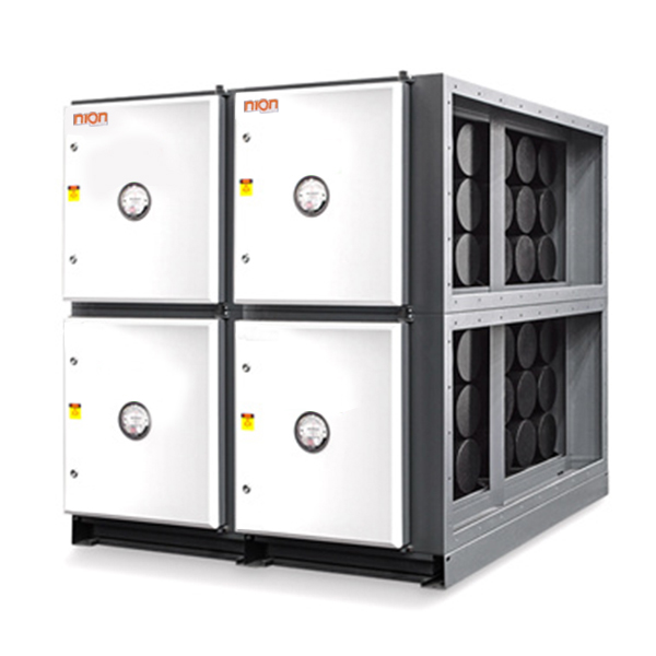 Hệ thống hấp phụ than hoạt tính xử lý khí thải Nion CB30000