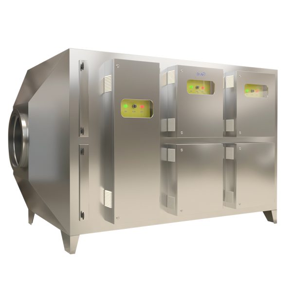 Máy lọc tĩnh điện kết hợp UV xử lý khí thải ngành sản xuất xi măng Dr.Air EUV-20K