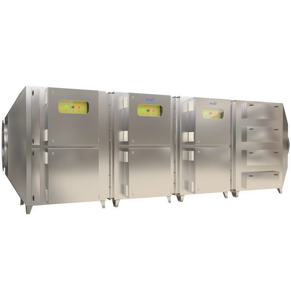 Máy UV công nghiệp kết hợp Carbon xử lý khí thải ngành dệt nhuộm Dr.Air CBUV-30K